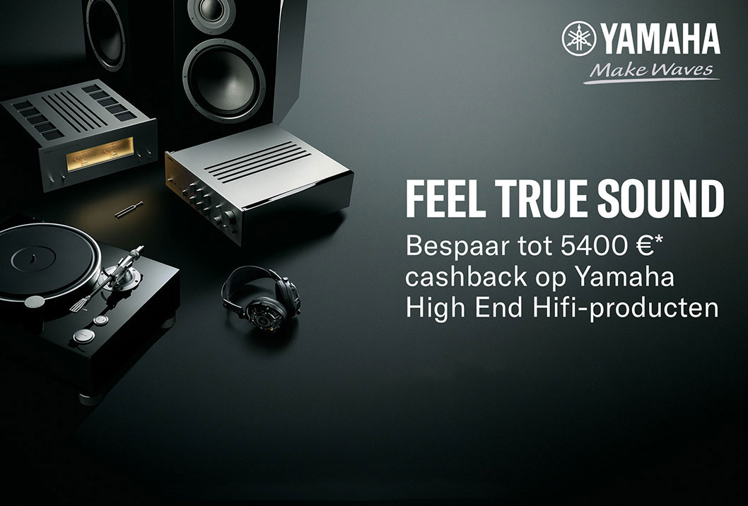 Yamaha Cashback-Aktion auf High-End Serien.